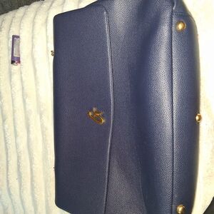 Chic Navy Blue Shoulder Bag